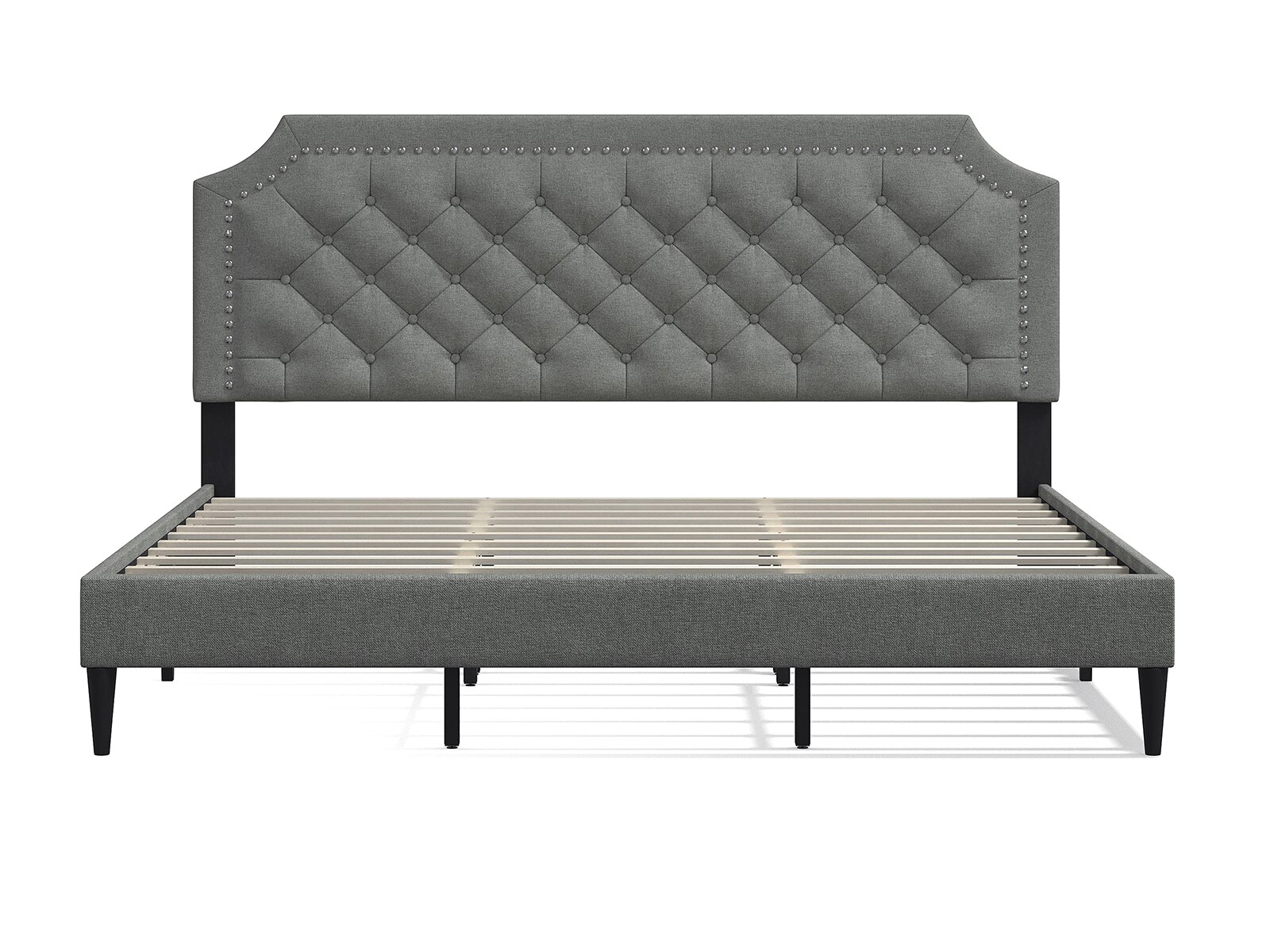 Curta Upholstered Platform Bed Frame